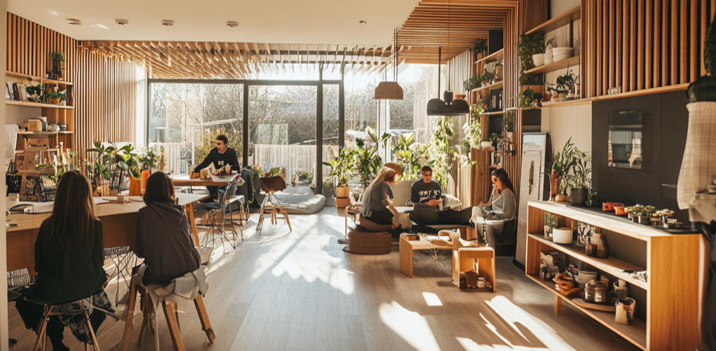 What is the difference between Coliving and cohousing?